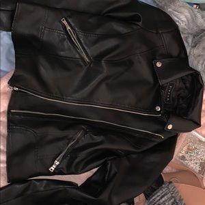 Leather jacket